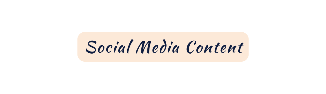 Social Media Content